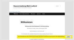 Desktop Screenshot of hausverwaltung-oberhausen.biz